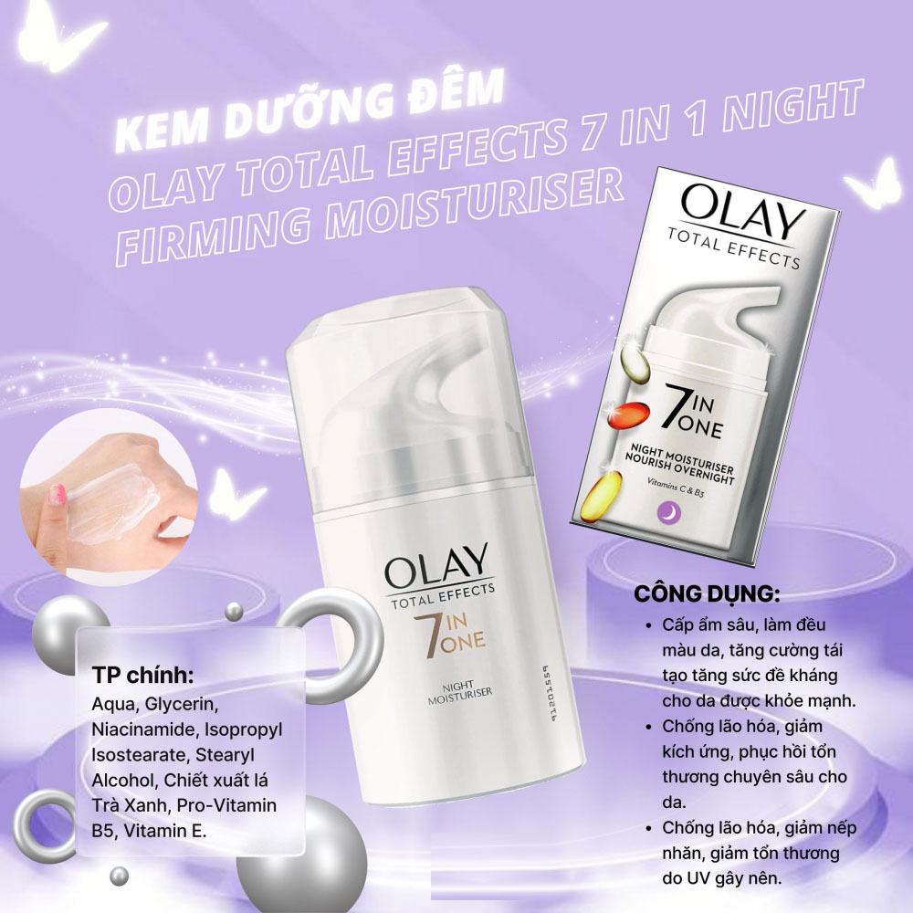BỘ ĐÔI KEM DƯỠNG NGÀY/ĐÊM OLAY 7IN1