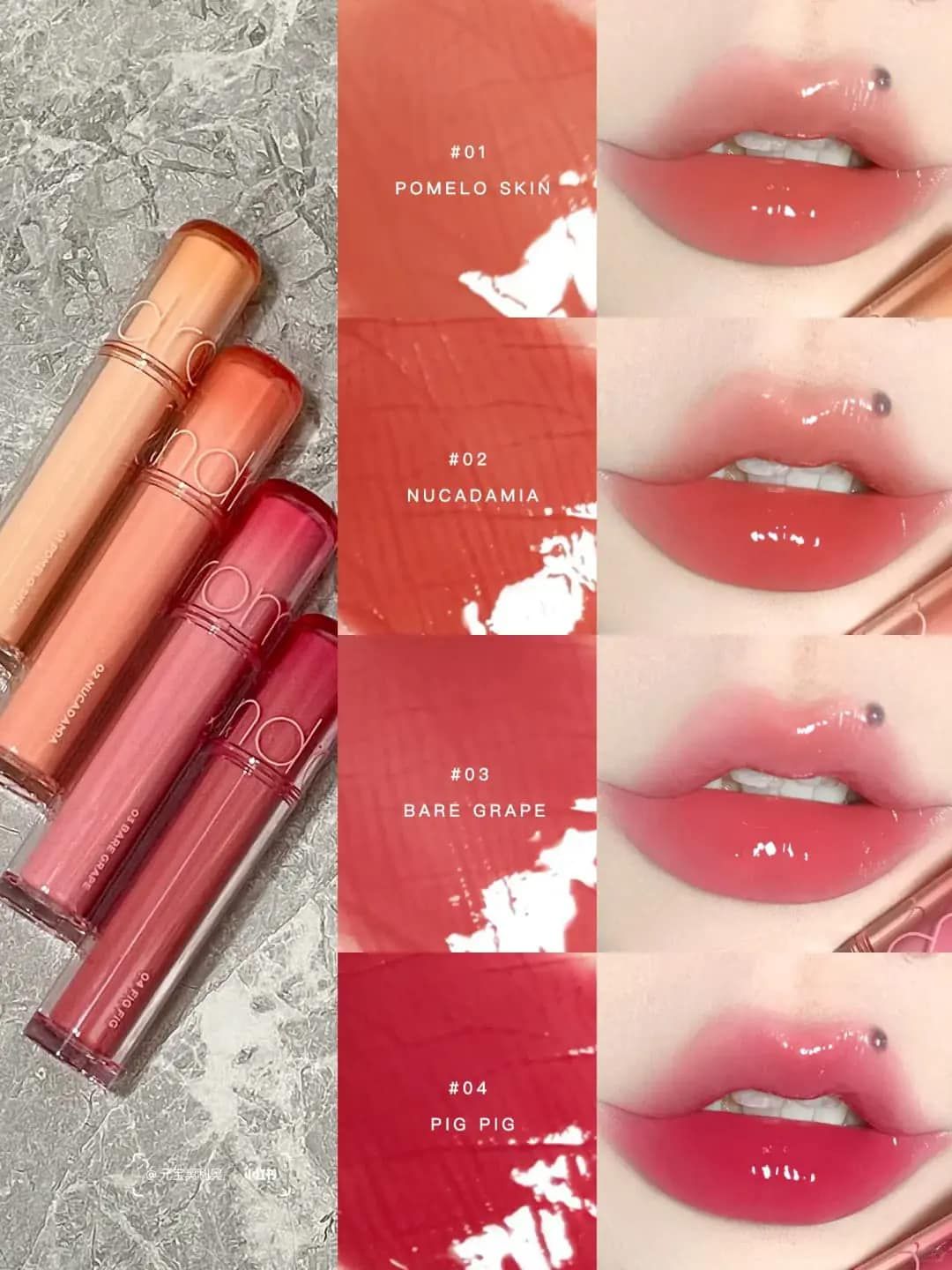 Son Tint Lì Romand Căng Bóng The Juicy Lasting Tint