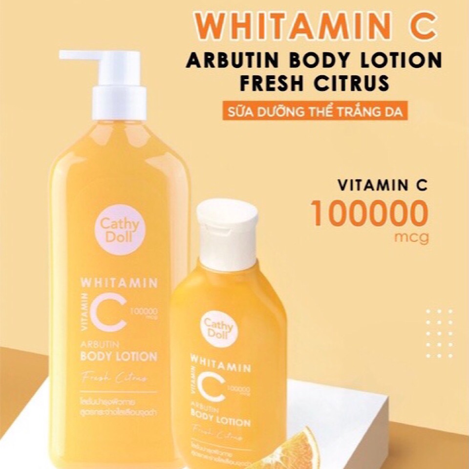 Cathy Doll Whitamin Vitamin C Arbutin Body Lotion