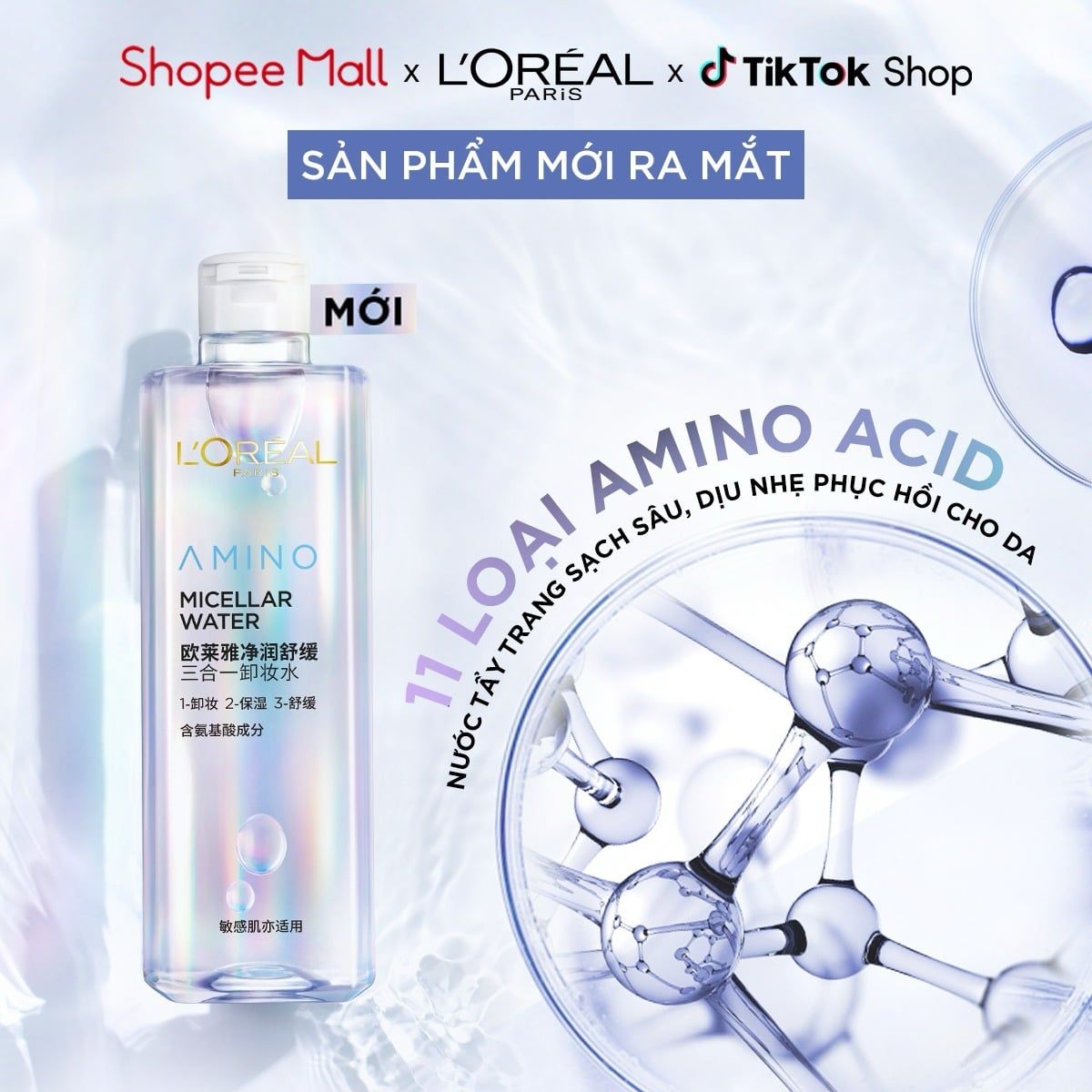 L’Oréal Paris Amino Micellar Water
