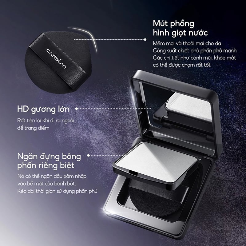Carslan Black Magnet Soft Mist Powder 8g
