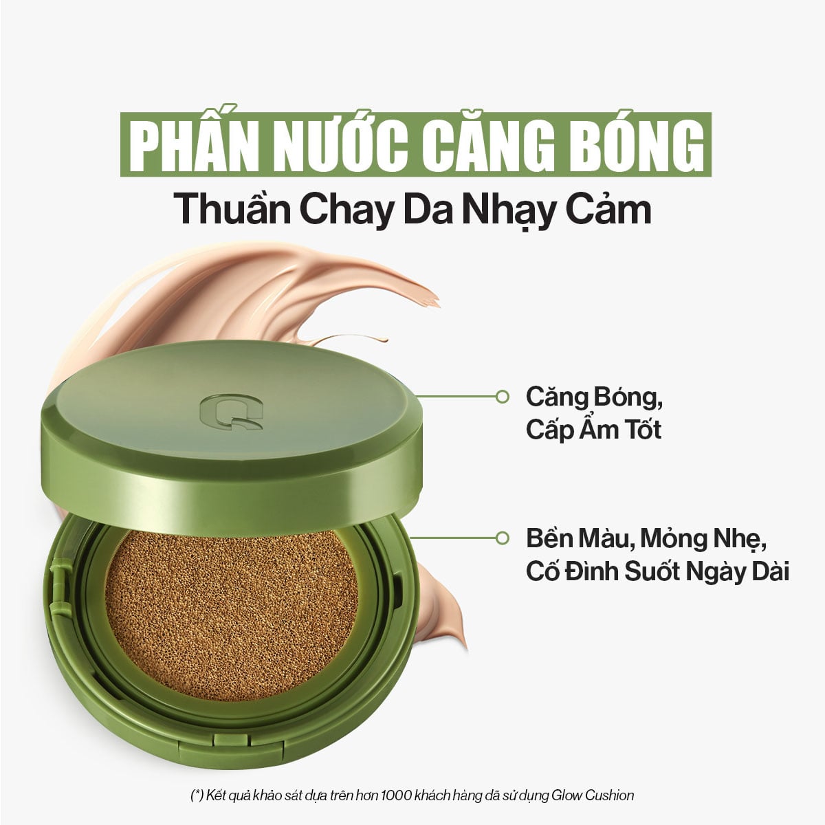 Glamrr Q Vegan Super Glow Cushion