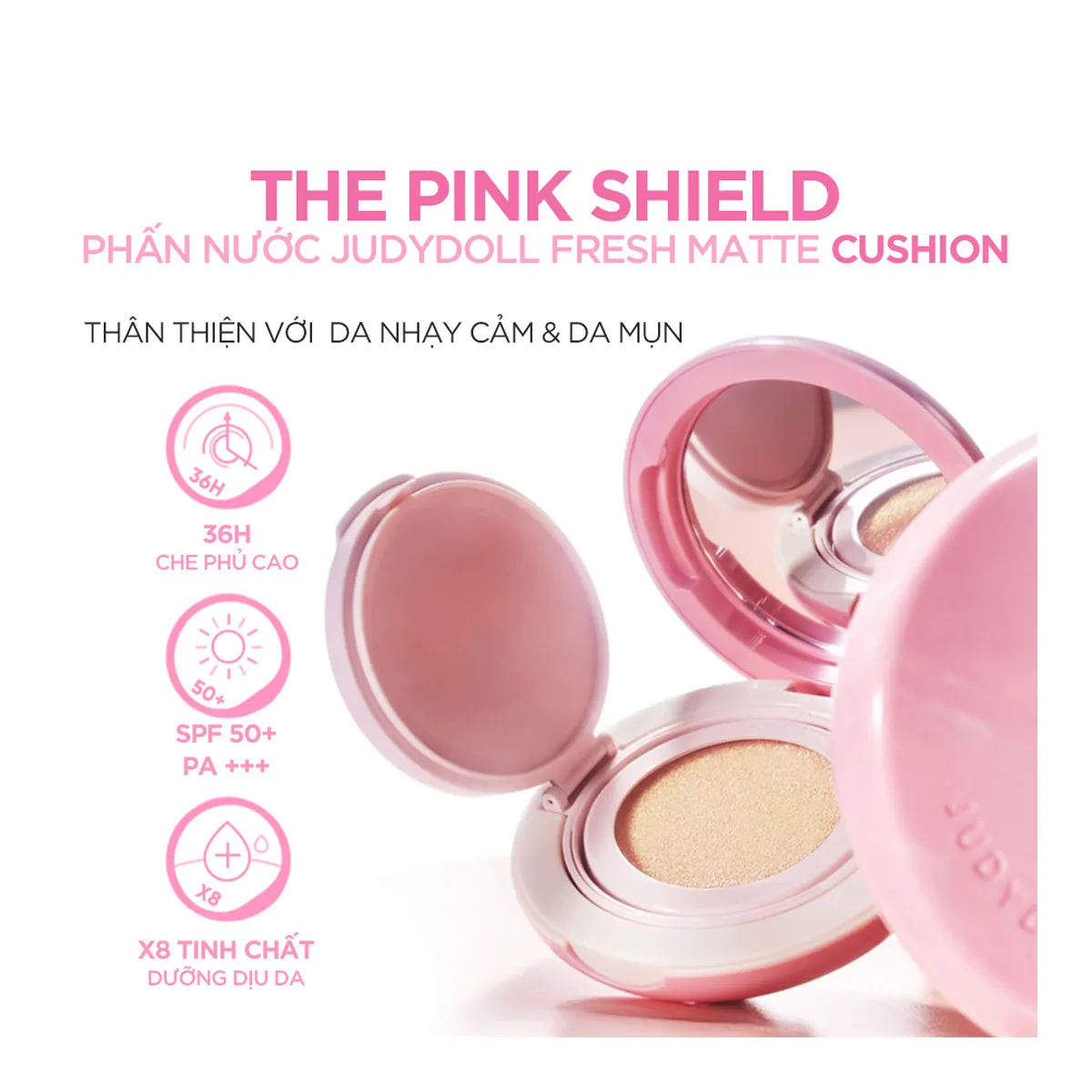 Judydoll Fresh Matte Cushion