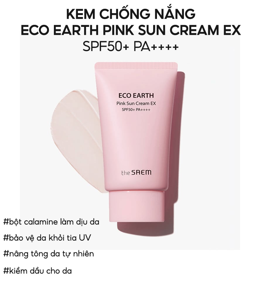 The_Saem_Eco_Earth_Pink_Sun_Cream