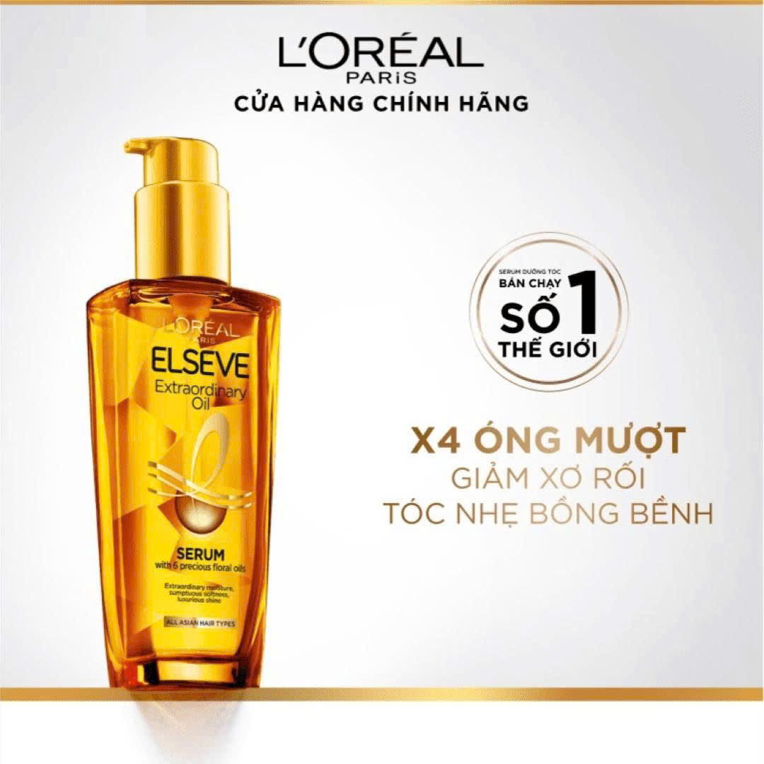 Tinh dầu dưỡng tóc Loreal Elseve Extraordinary Oil