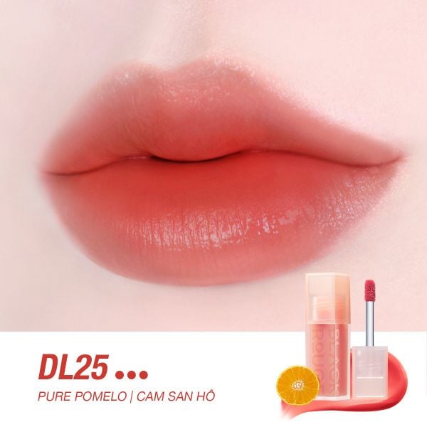 Son Kem Black Rouge Double Layer Over Velvet Sweet Tangerine (Ver 4)