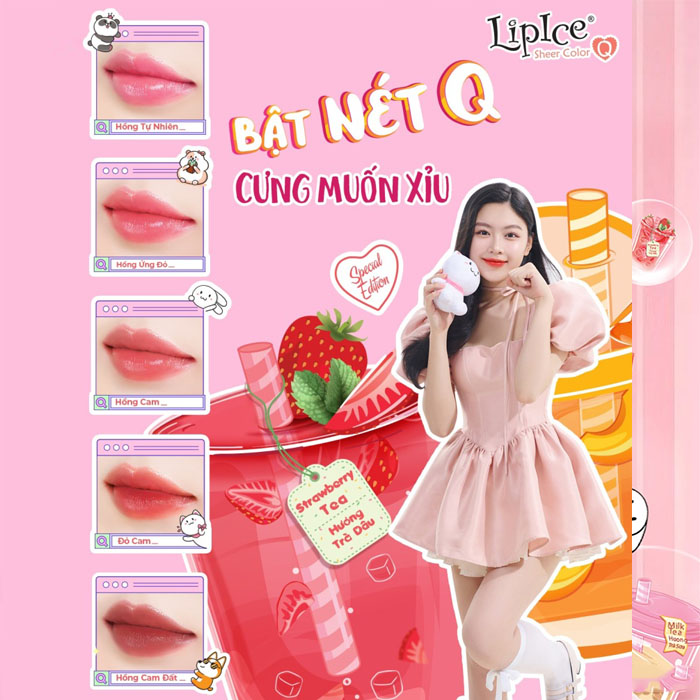 Son Dưỡng LipIce Sheer Color Q 2.4g