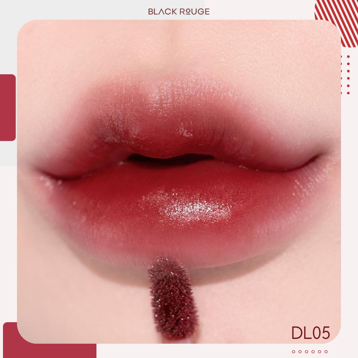 Son Tint Black Rouge Double Layer Over Velvet