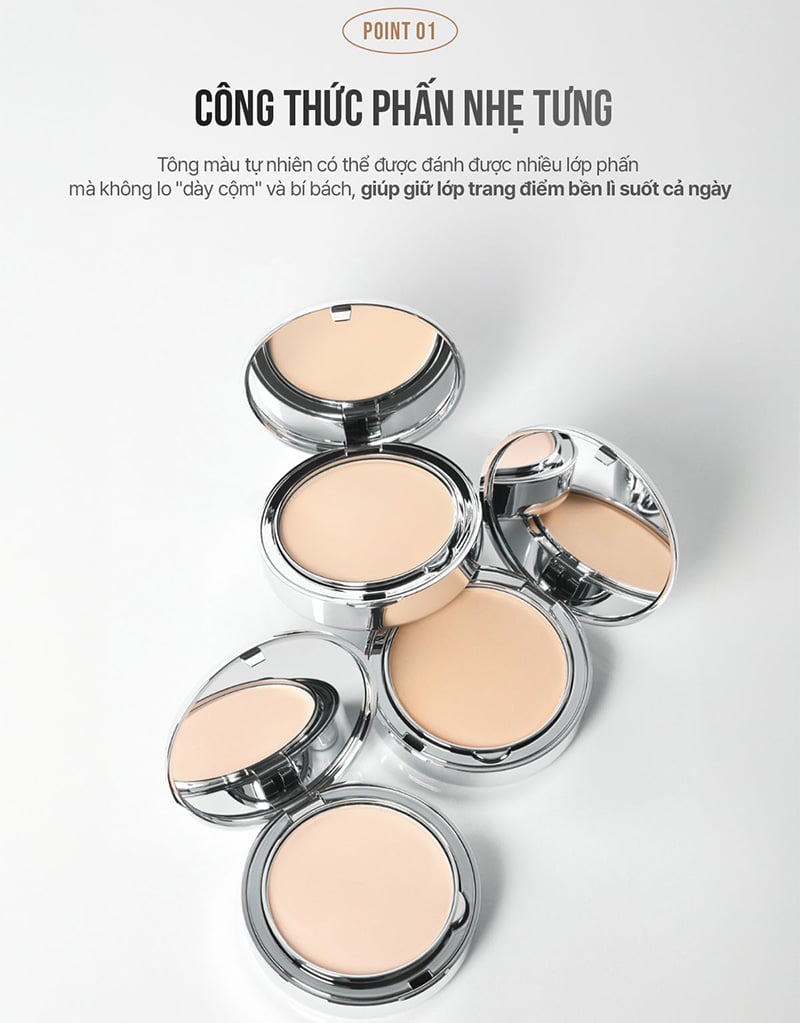 Phấn Phủ 3CE Cố Định Trang Điểm Makeup Fix Powder