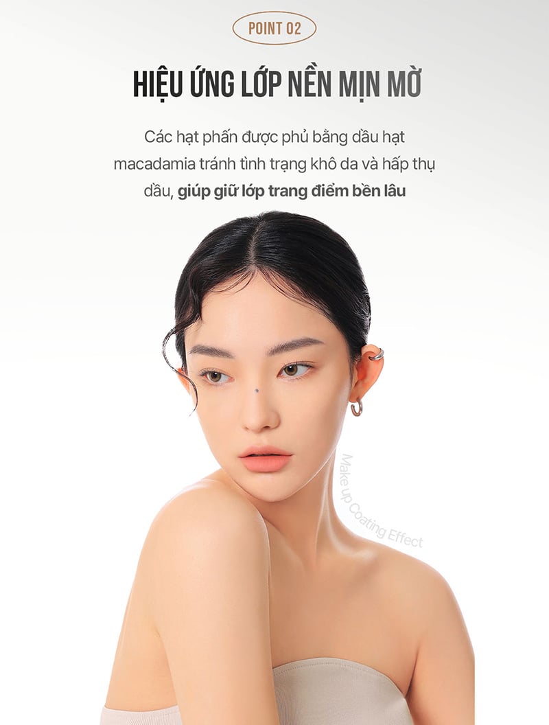 Phấn Phủ 3CE Cố Định Trang Điểm Makeup Fix Powder