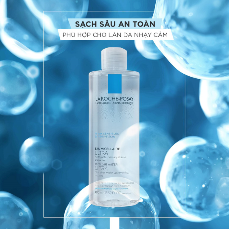 Tẩy Trang La Roche-Posay Micellar Water Ultra Sensitive Skin