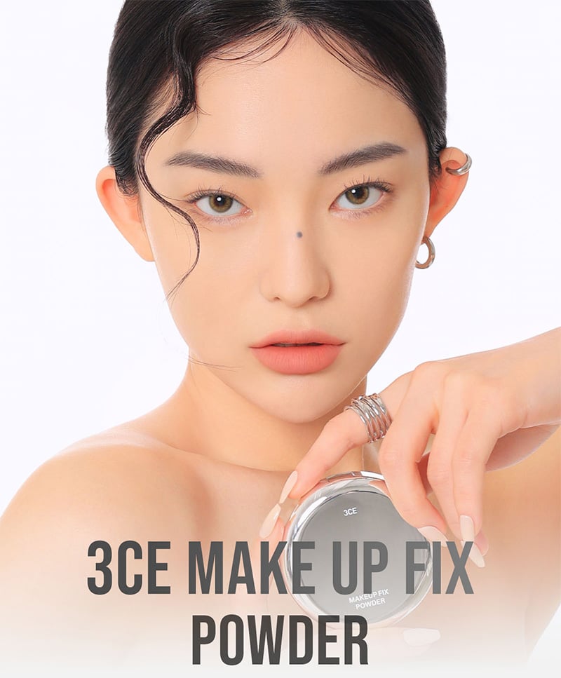 Phấn Phủ 3CE Cố Định Trang Điểm Makeup Fix Powder