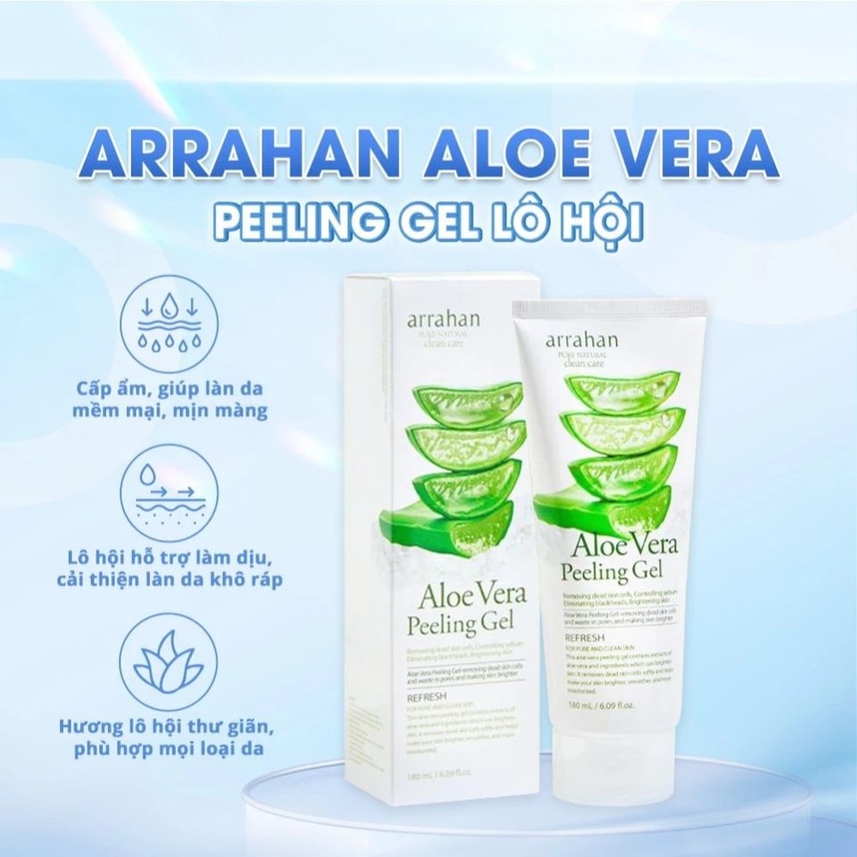 Tẩy da chết oải hương Arrahan Aroma Peeling Gel