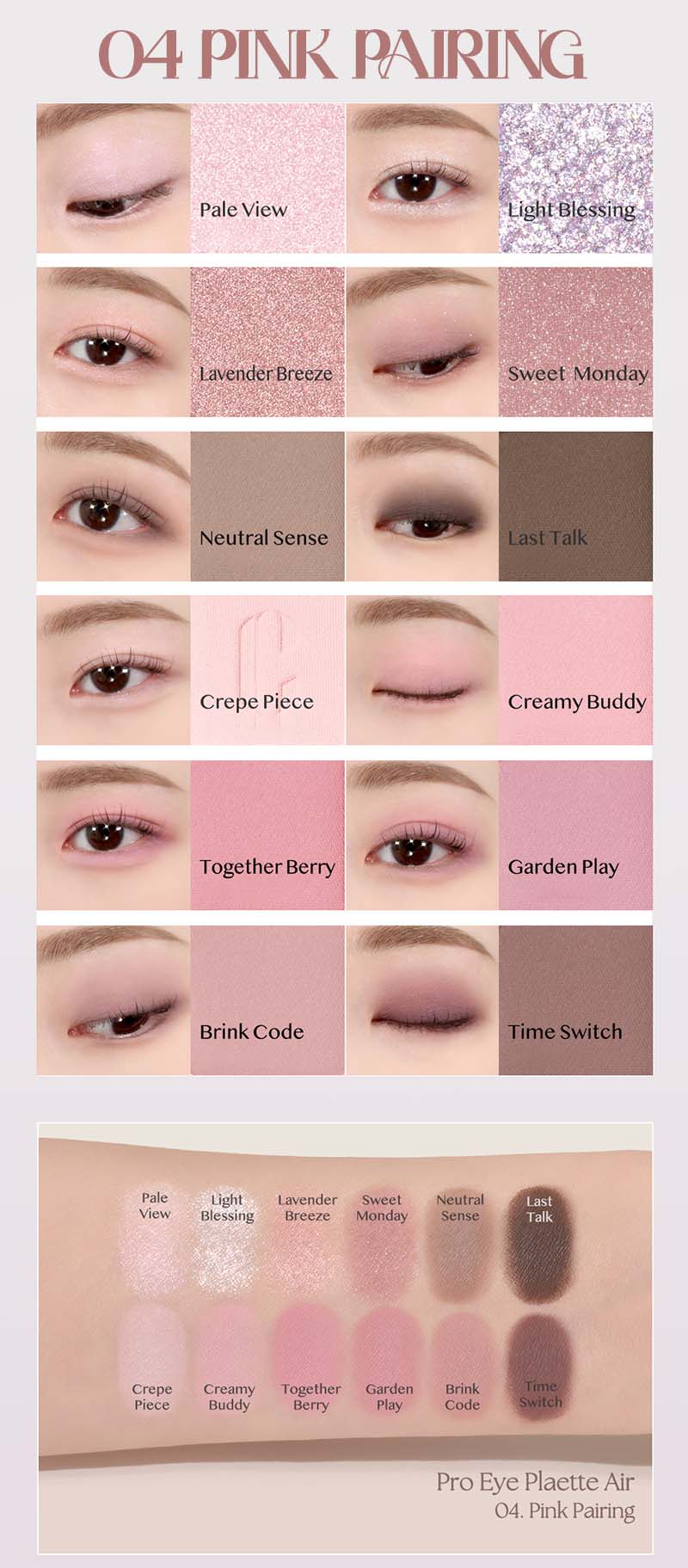 04 Pink Pairing