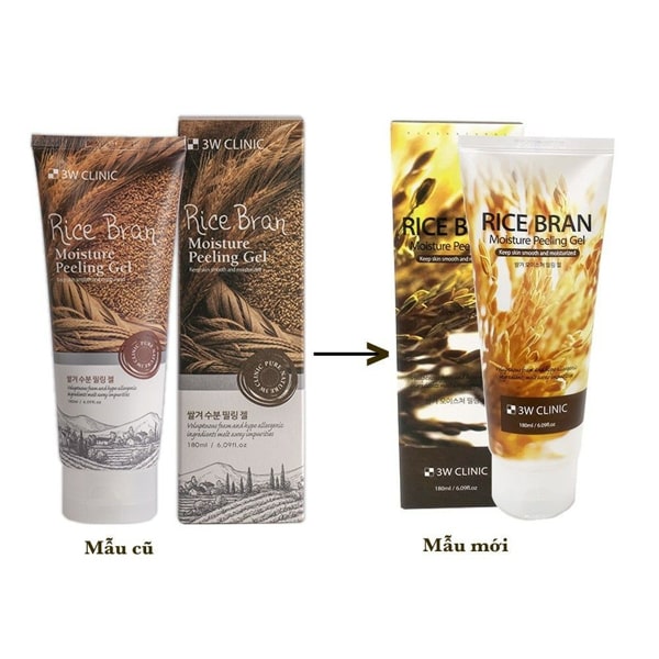Gel Tẩy Tế Bào Chết 3W Clinic Rice Bran