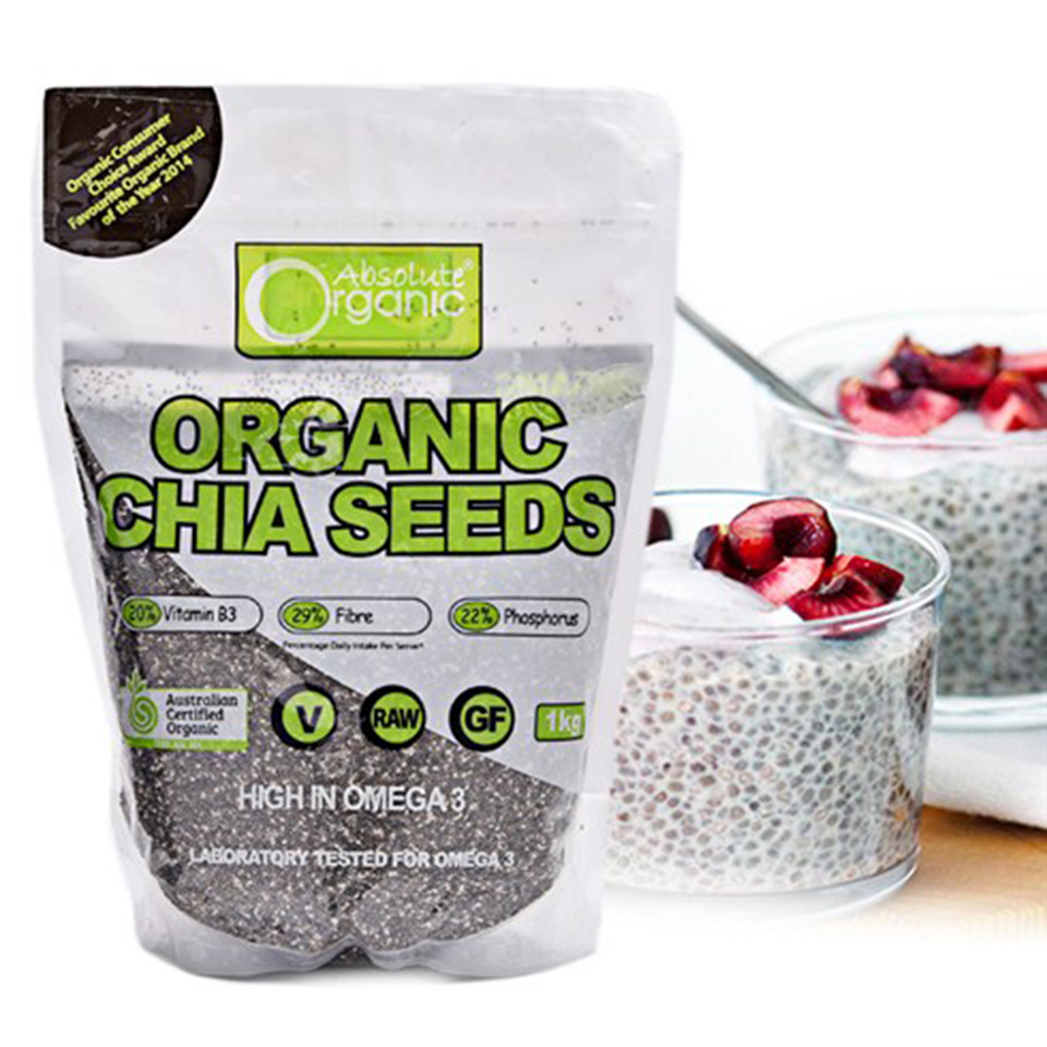 Hạt Chia Seeds Organic High In Omega 3 1kg