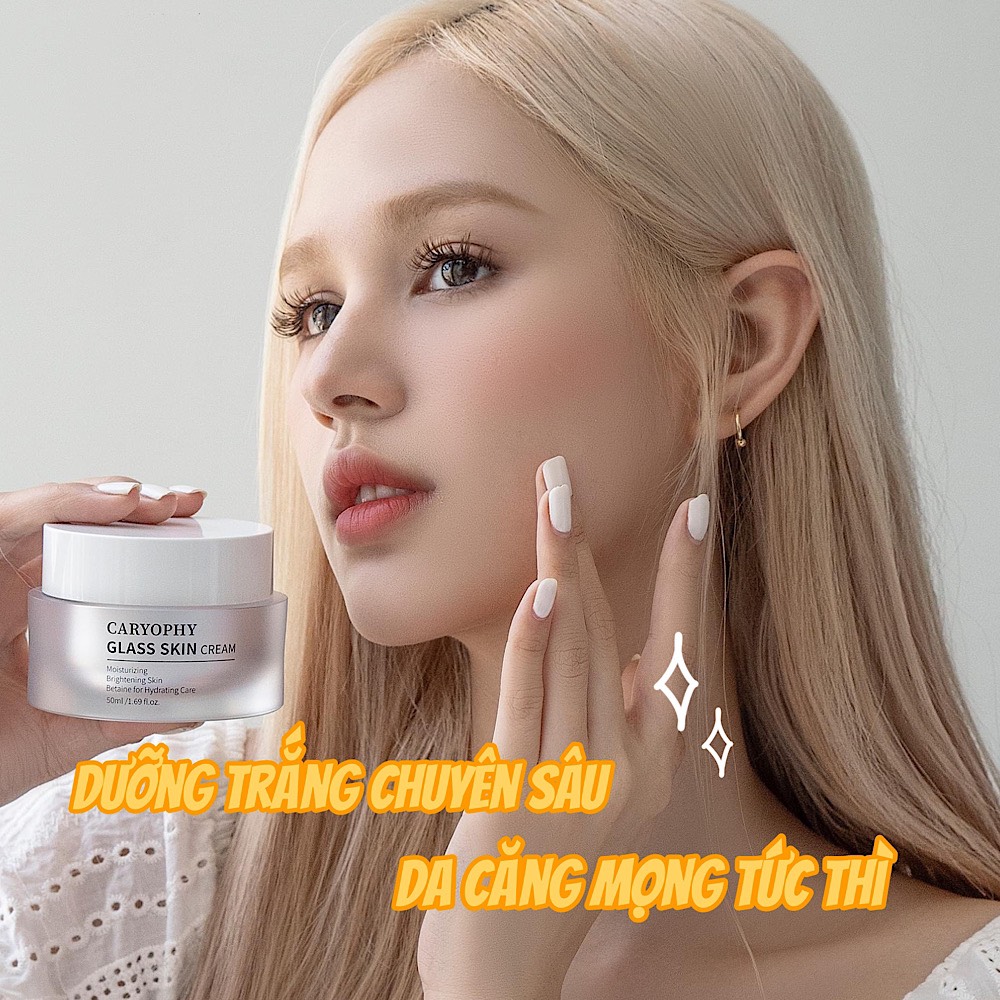 Kem Dưỡng Sáng Da Cấp Ẩm Caryophy Glass Skin Cream 50ml