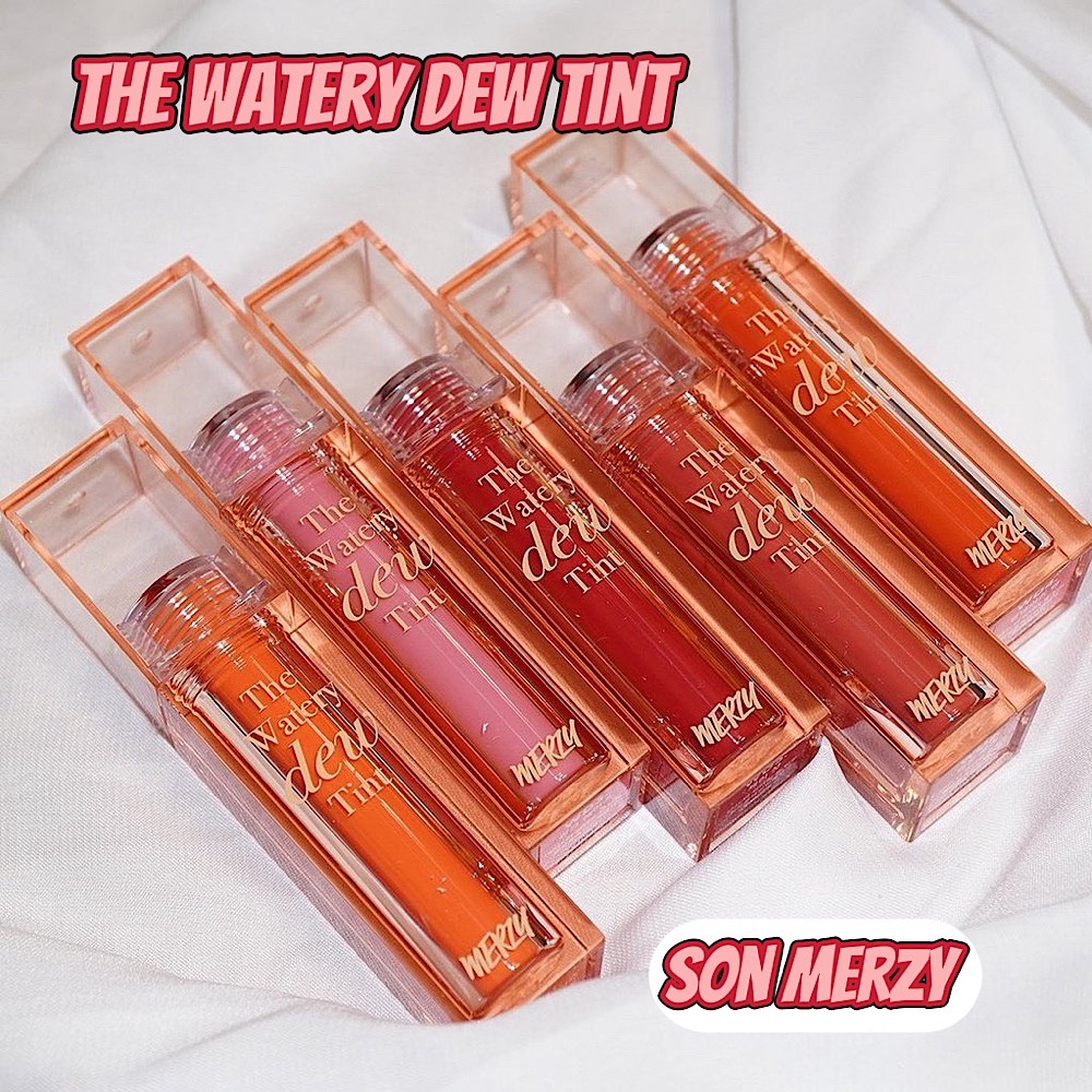 Son Tint Merzy The Watery Dew Tint #WD05 đỏ cherry