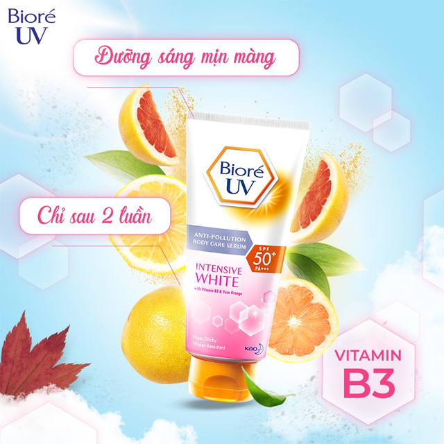 Biore Serum Chống nắng dưỡng thể UV Body Care Serum 150ml