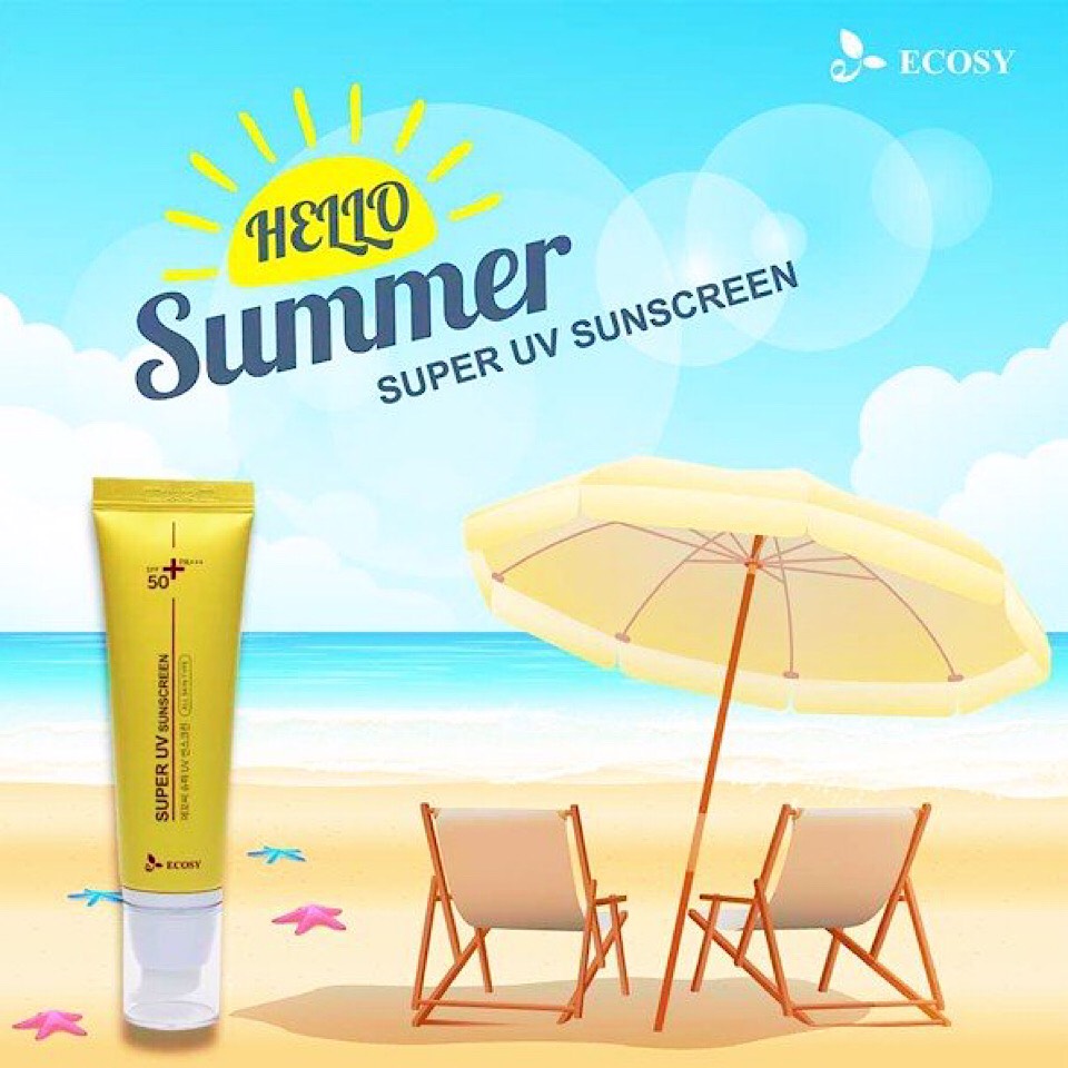 Kem Chống Nắng Ecosy Super UV Sunscreen SPF 50+