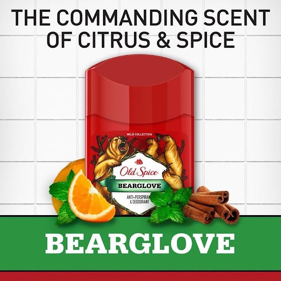 Lăn khử mùi Old Spice Wild Collection Bearglove 73g