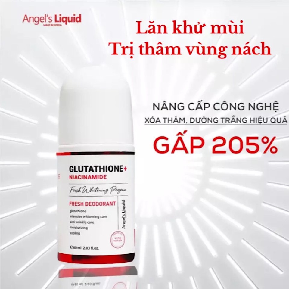 Ln nch Angel's Liquid Glutathione plus Niacinamide Fresh Deodorant