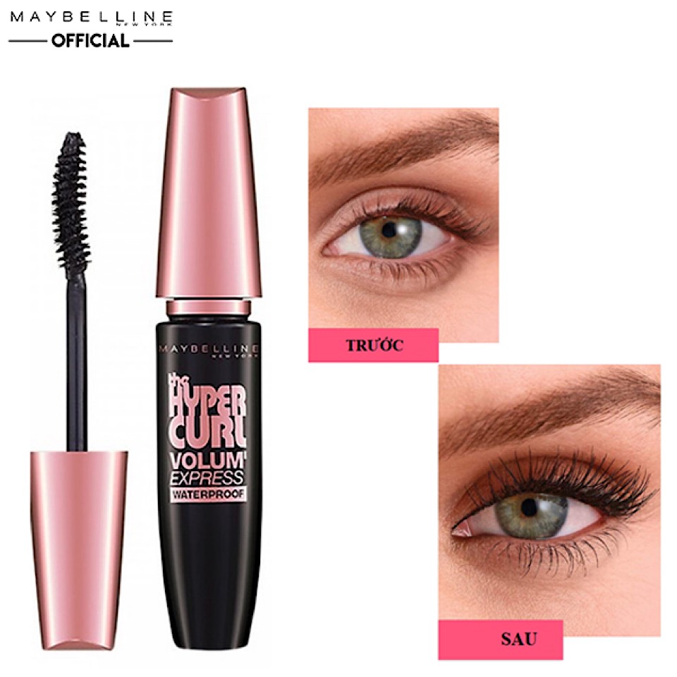 MASCARA LÀM CONG MI MAYBELLINE HYPER CURL