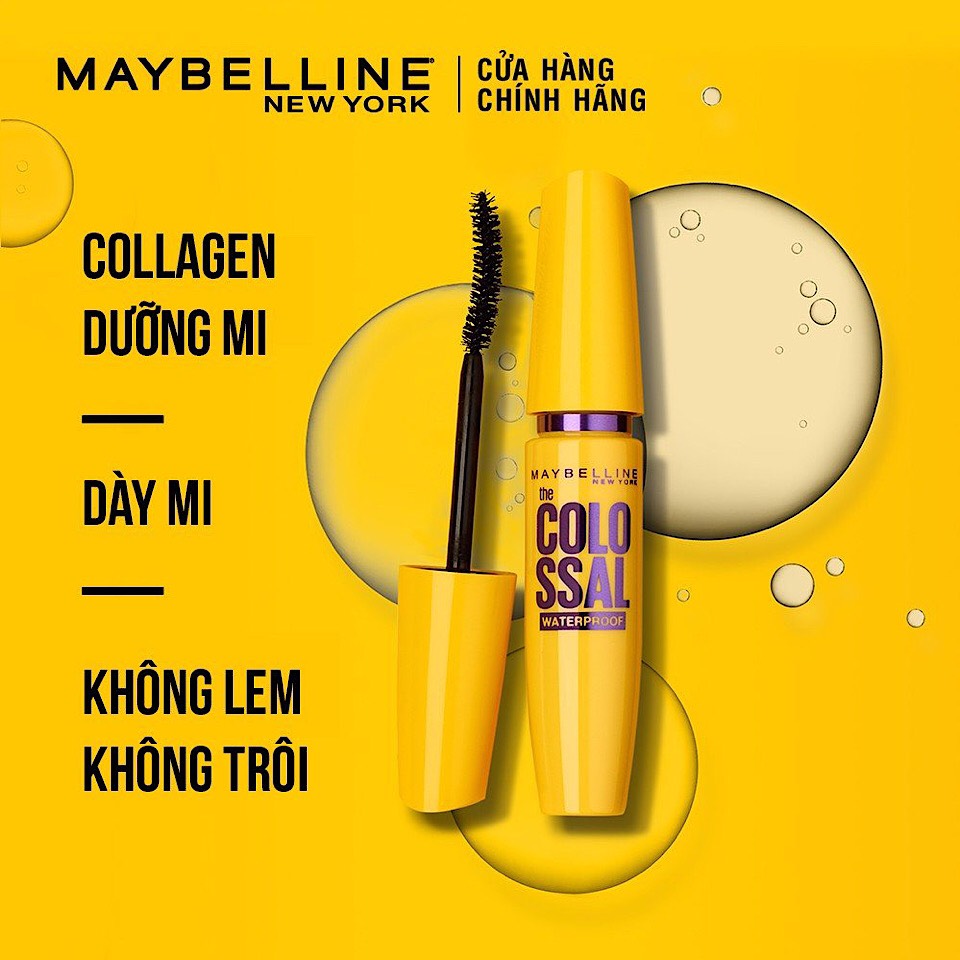 MASCARA MAYBELLINE THE COLOSSAL WATERPROOF