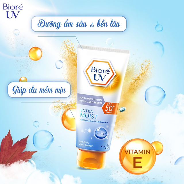 Biore Serum Chống nắng dưỡng thể UV Body Care Serum 150ml