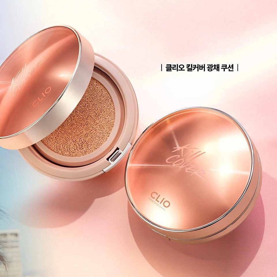 Phấn Cushion Clio Kill Cover Pink Glow Cream Cushion 17g