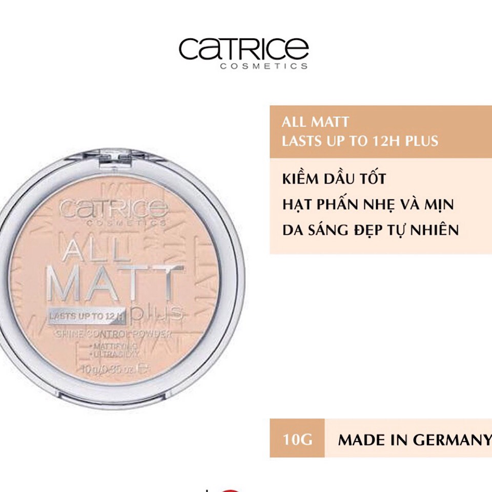 Phấn phủ Catrice All Matt Plus Shine Control Powder