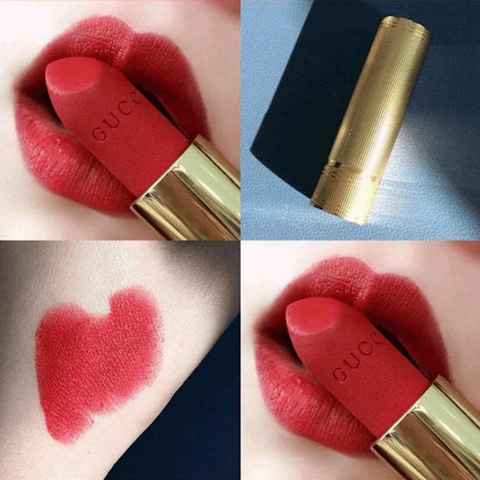 Son Gucci Rouge À Lèvres Mat Lip Colour