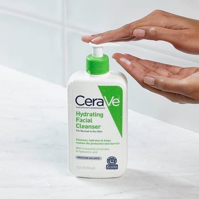 Sữa Rửa Mặt Cerave Hydrating Facial Cleanser 