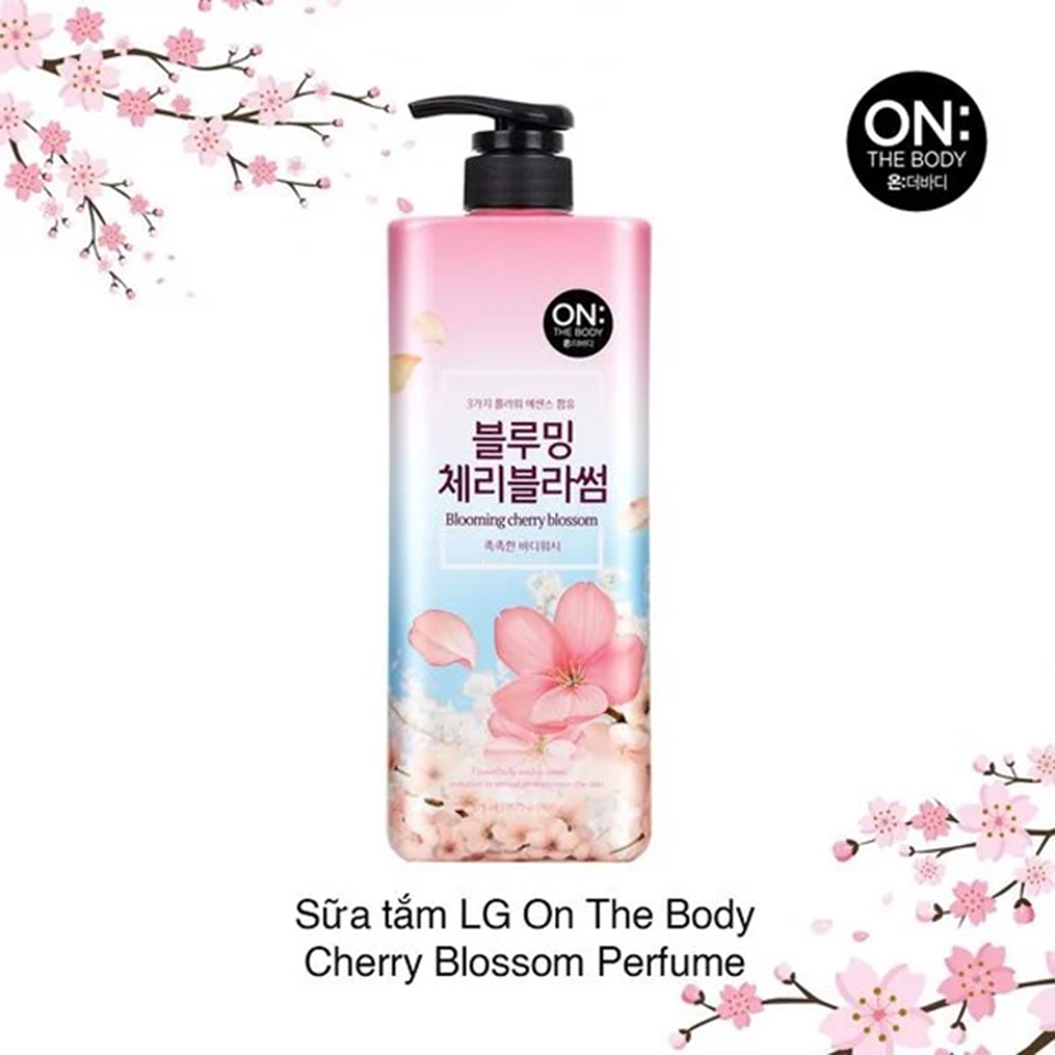 Sữa Tắm Hàn Quốc On The Body Blooming Cherry Blossom