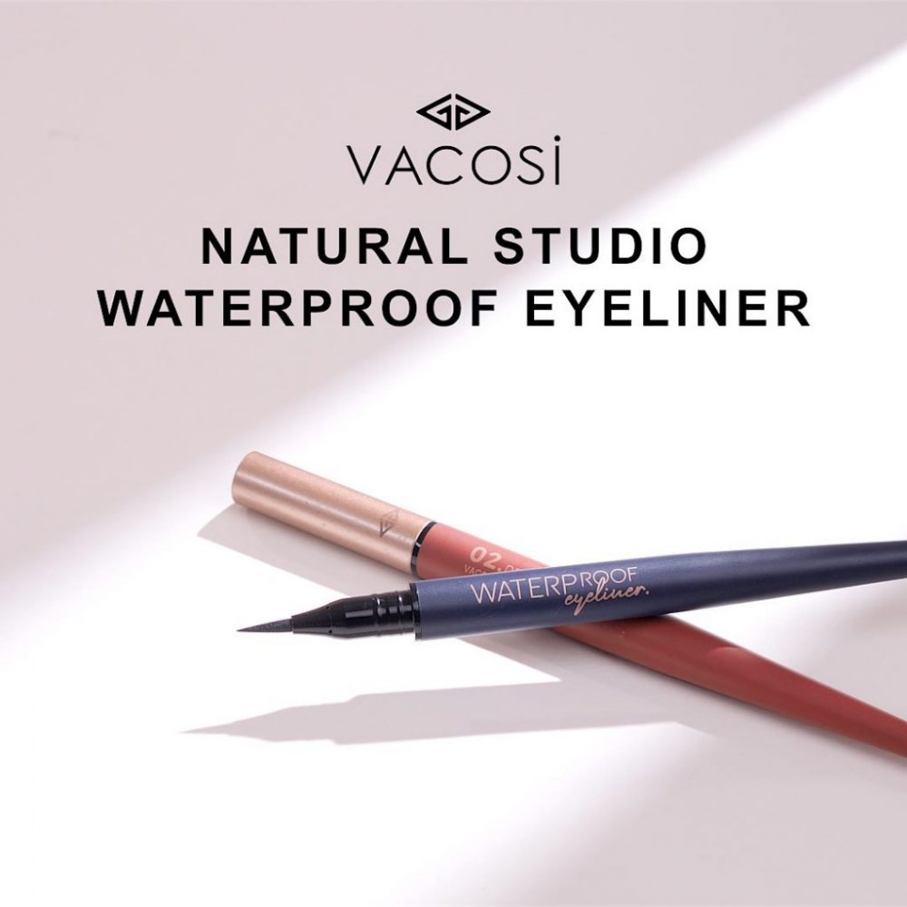 Kẻ Mắt Nước Vacosi Waterproof Eyeliner