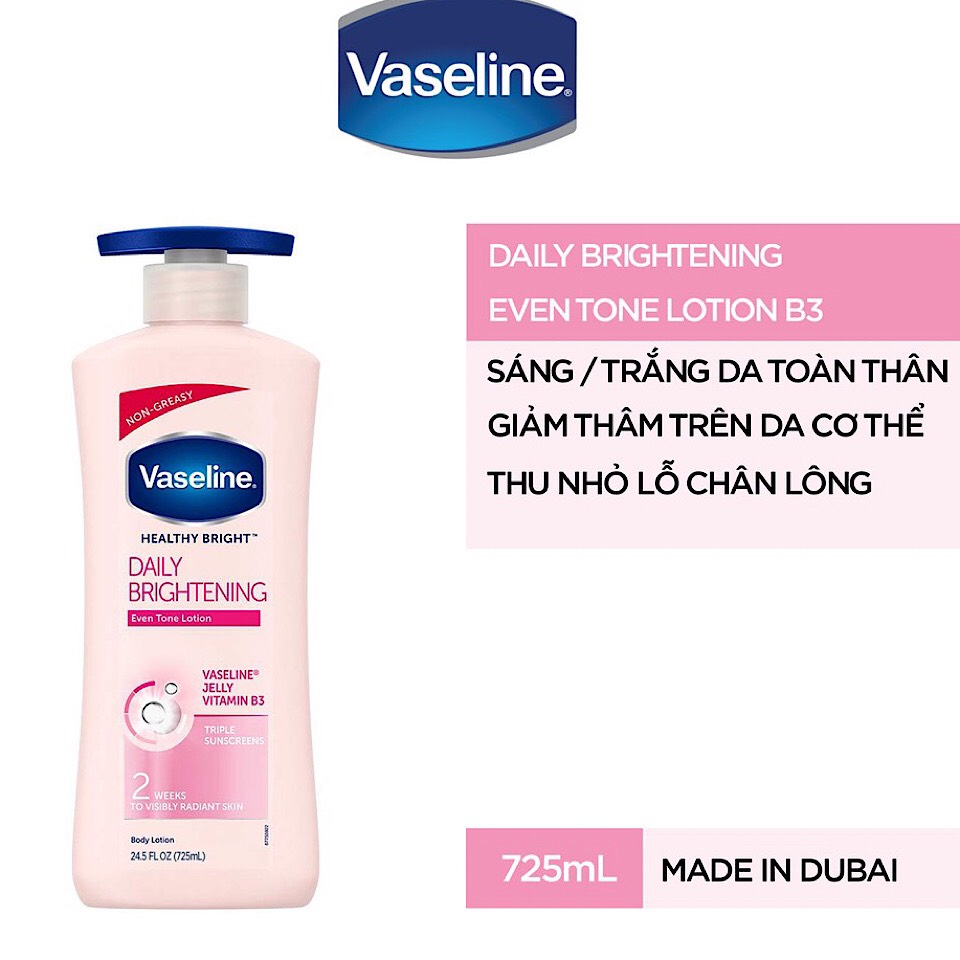 VASELINE HEALTHY BRIGHT DAILY BRIGHTENING