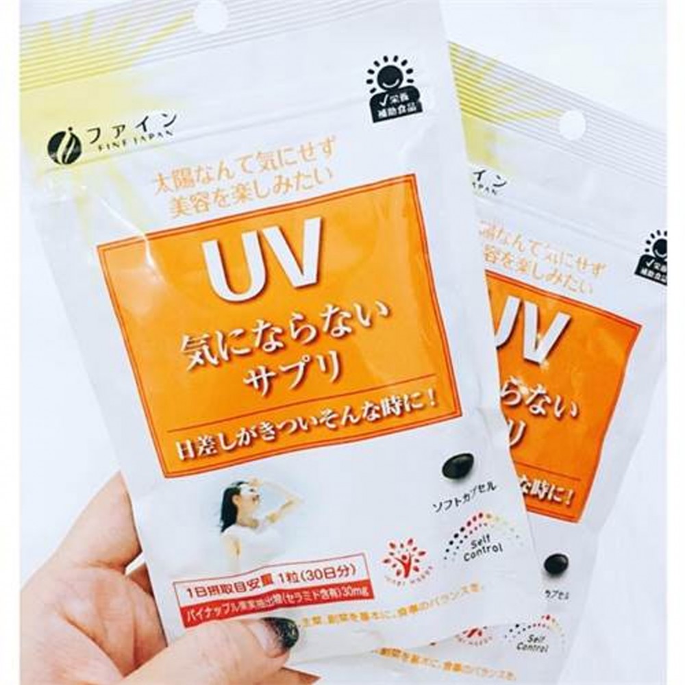 Viên Uống Chống Nắng UV Fine Japan 30 viên