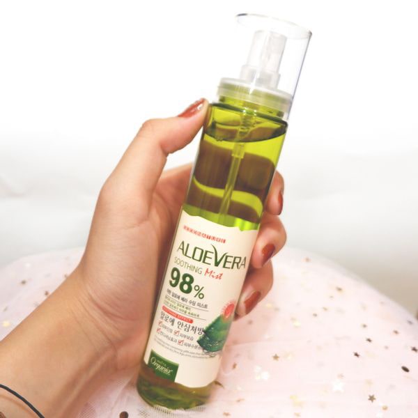 xịt khoáng nha đam Aloevera