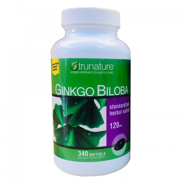 Trunature Ginkgo Biloba 120mg 340 viên của Mỹ - Giá cực rẻ!