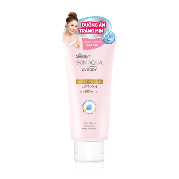 Kem Chống Nắng Dưỡng Thể Sunplay Skin Aqua UV Body Whitening Lotion SPF 50 PA 150g - Giá cực rẻ!