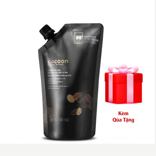 Tẩy Tế Bào Chết Daklak Cocoon 600ml - Giá cực rẻ!